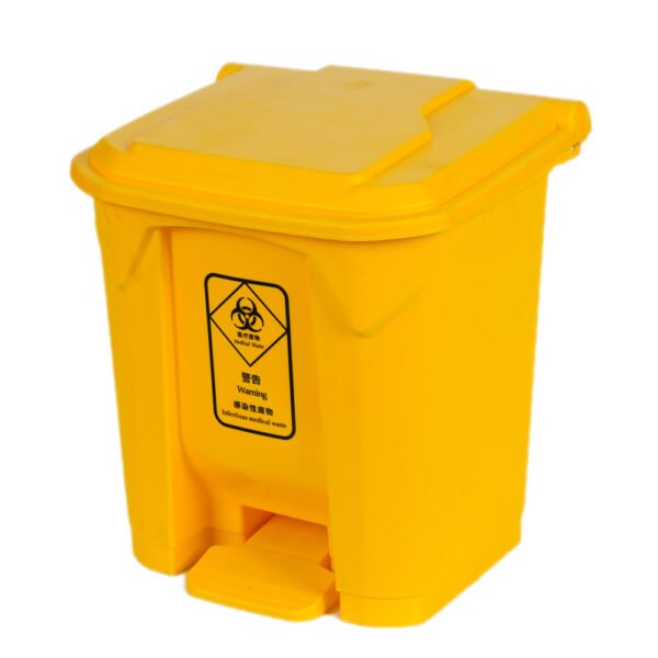 Medical Trash Can with Foot Pedal - Image 4