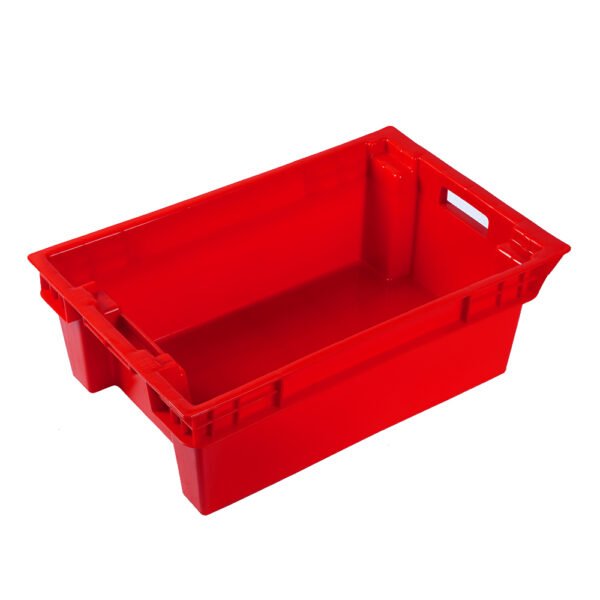 Moving Storage Box Plastic Turnover Basket Refrigerated Meat Basket Crate - Image 2