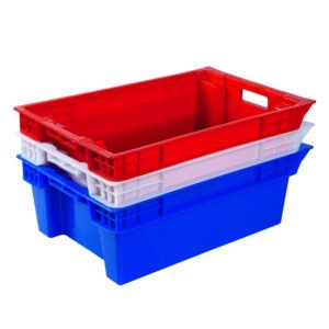 Moving Storage Box Plastic Turnover Basket Refrigerated Meat Basket Crate