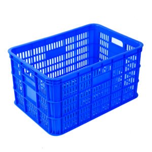 Plastic turnover basket