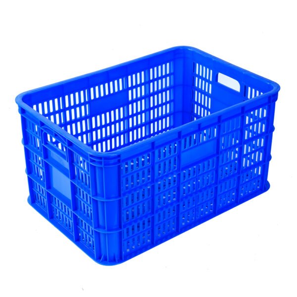 Plastic turnover basket